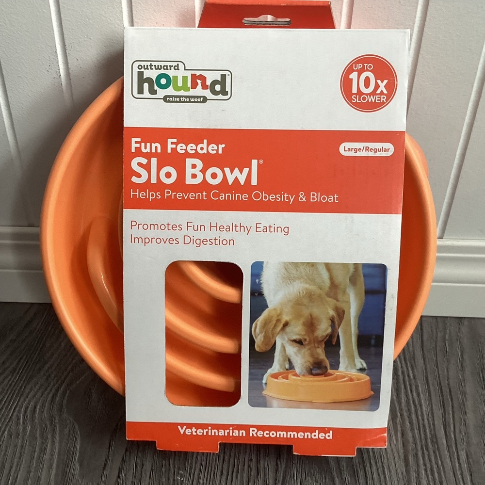 Outward Hound Fun Feeder Slo Bowl - Picture 4 of 8